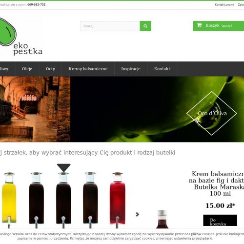 Gdańsk - ozdobne butelki do oliwy