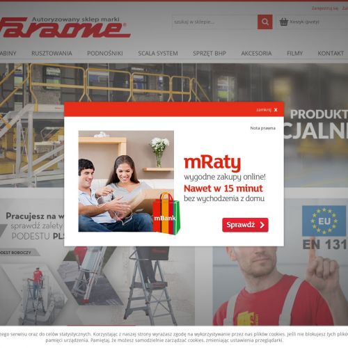 Drabina teleskopowa - Gdańsk