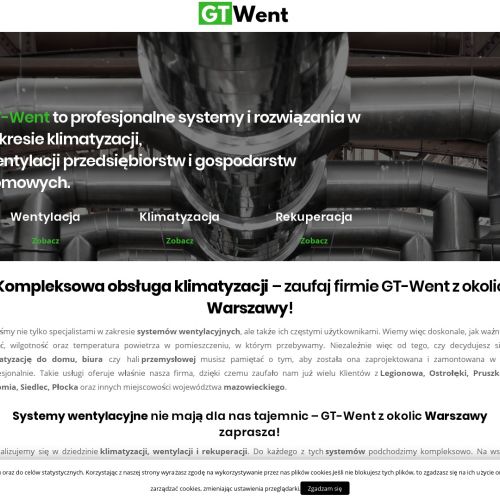 Legionowo - wentylacja mechaniczna