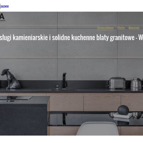 Schody z kamienia w Warszawie