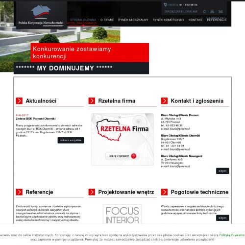 Szczecin - obsługa nieruchomości mieszkalnych