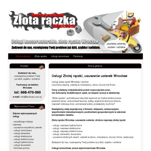 Usuwanie usterek domowych - Wrocław