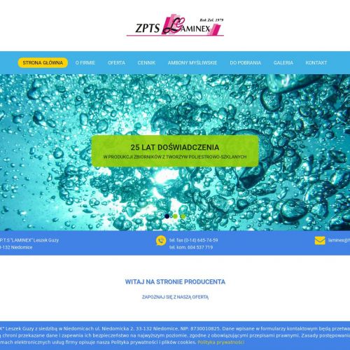 Zbiorniki na chemię przemysłową - Tarnów