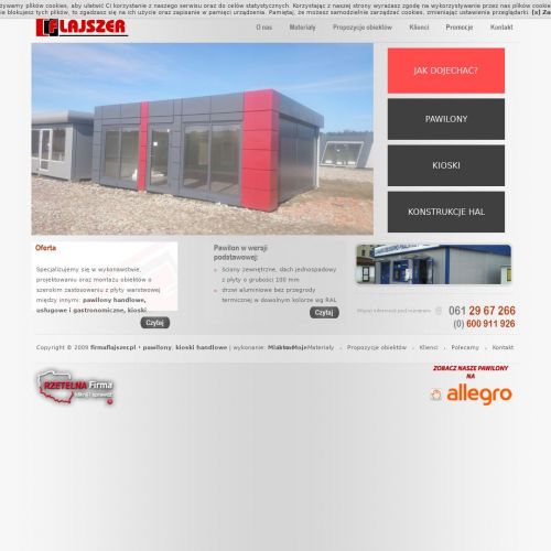 Poznań - produkcja pawilonów