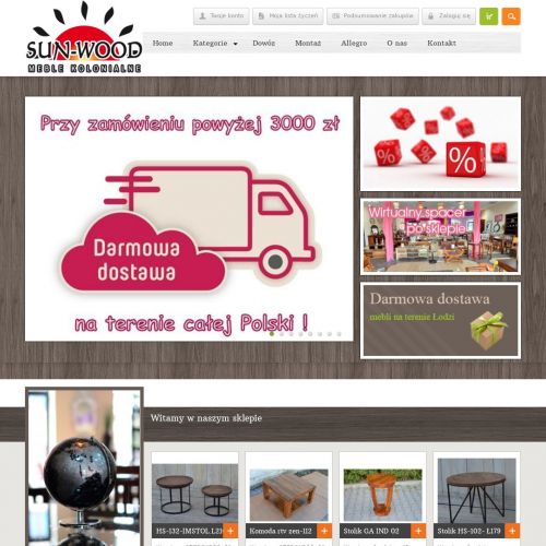 Biurka kolonialne w Krakowie