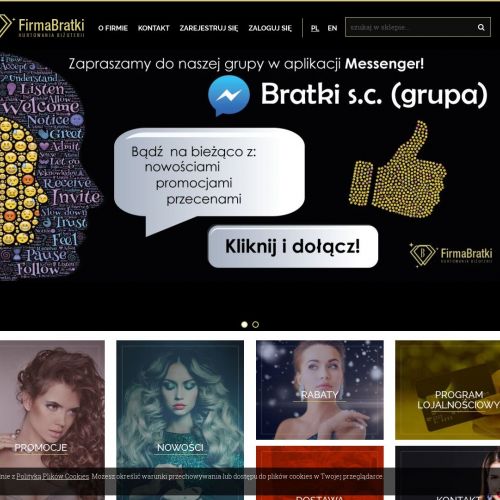 Biżuteria stal chirurgiczna hurt - Warszawa