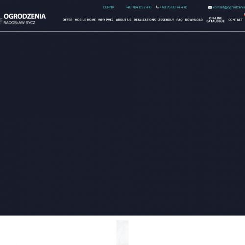 Balustrada na taras - Wrocław