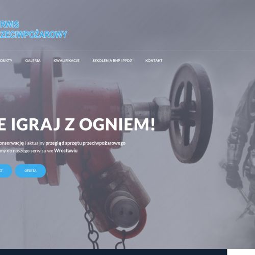 Regeneracja gaśnic w Lubinie