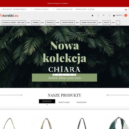 Firmowe torebki damskie