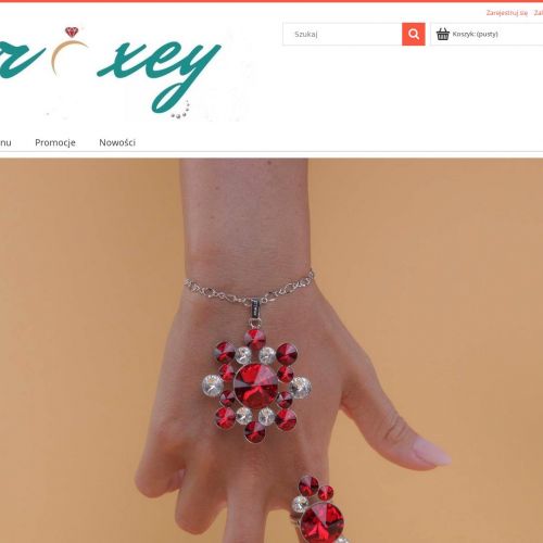 Bransoletki ślubne kryształki swarovskiego