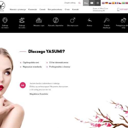 Zabiegi na twarz odmładzające - Kutno