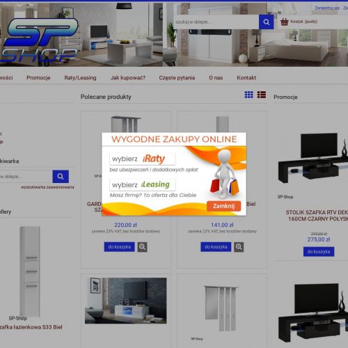 Duża komoda z szufladami