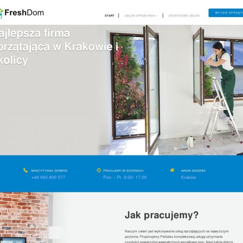 Sprzątanie biurowców w Krakowie