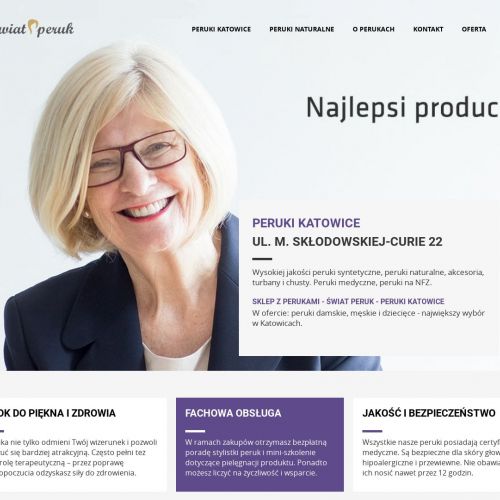 Peruki syntetyczne Gliwice