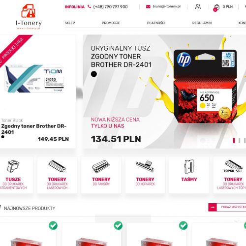Dobre tonery online
