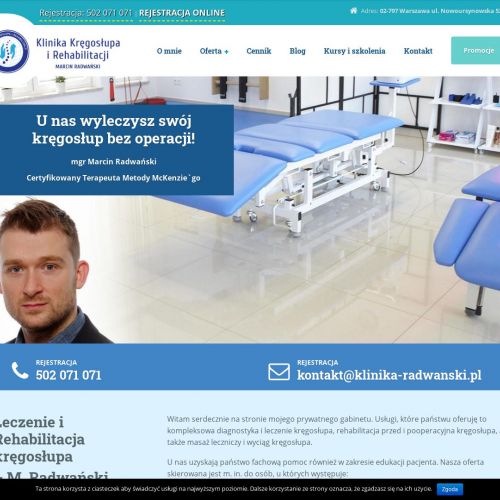 Warszawa - kurs masażu konstancin