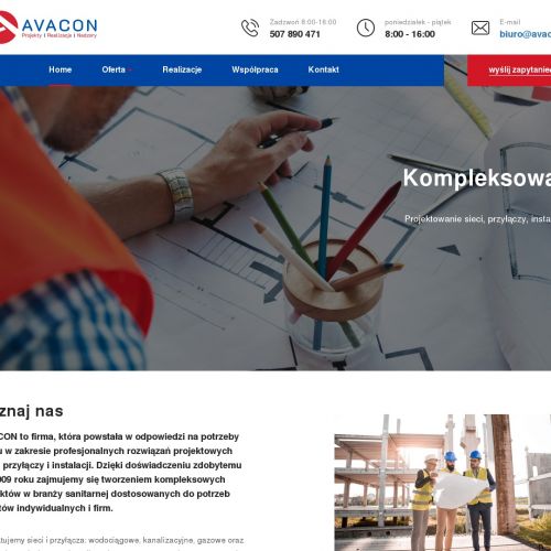 Projekt przyłącza kanalizacji Kraków