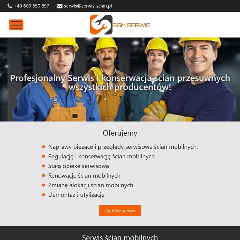 Serwis ścian przesuwnych w Katowicach