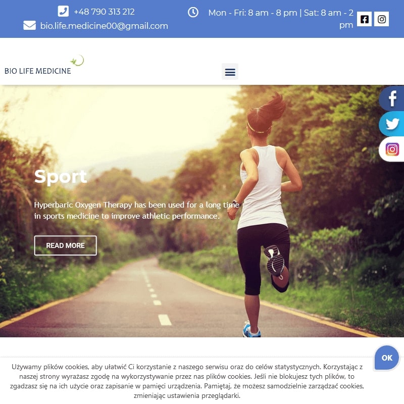 Niepołomice - komora tlenowa cena