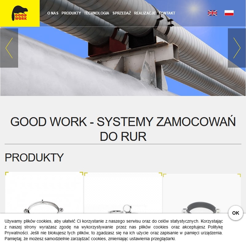 Uchwyty do rur pp - Warszawa