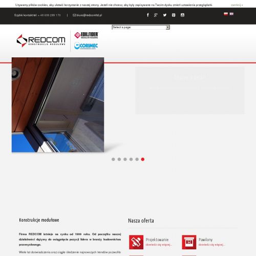 Gdynia - pawilony handlowe producent