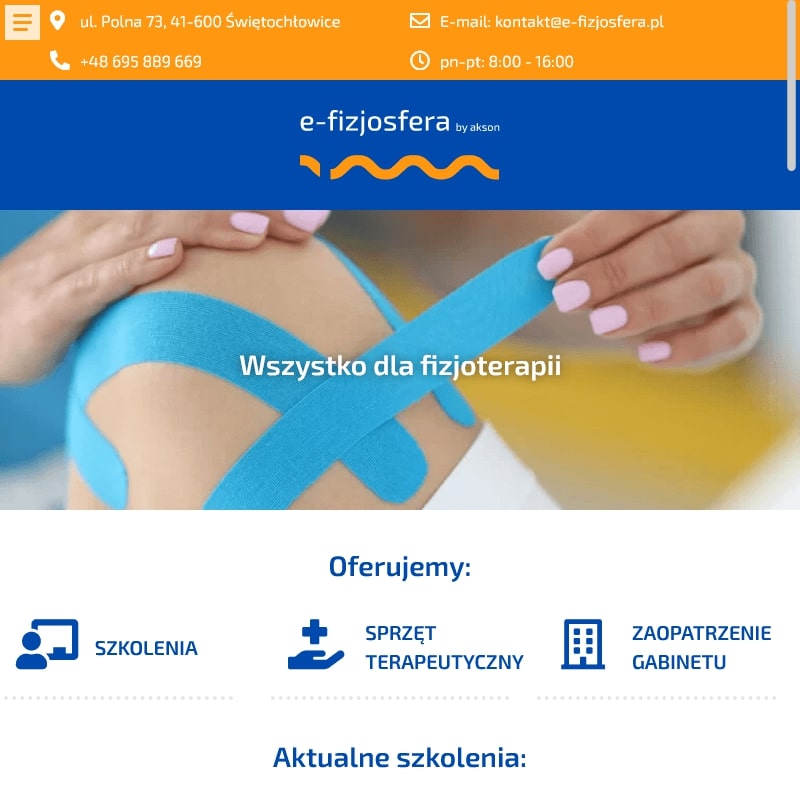 Kurs fizjoterapii online