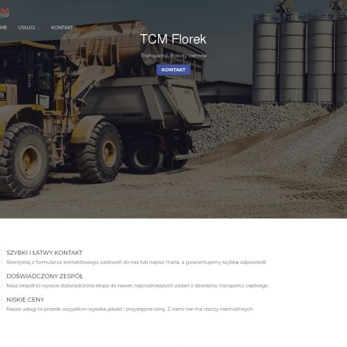 Trzebnica - koparko ładowarka