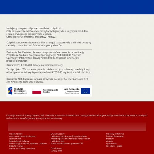 Drukarnia offsetowa w Warszawie