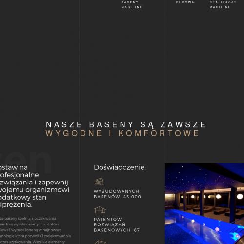 Firma budująca baseny
