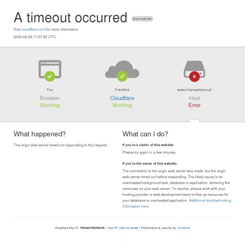 Cienki len na firanki