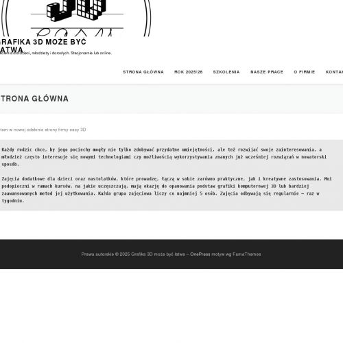 Kurs blender 3d - Mińsk Mazowiecki