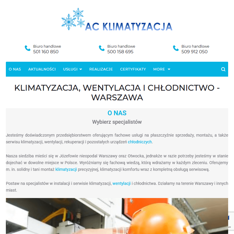Wentylacja Józefów