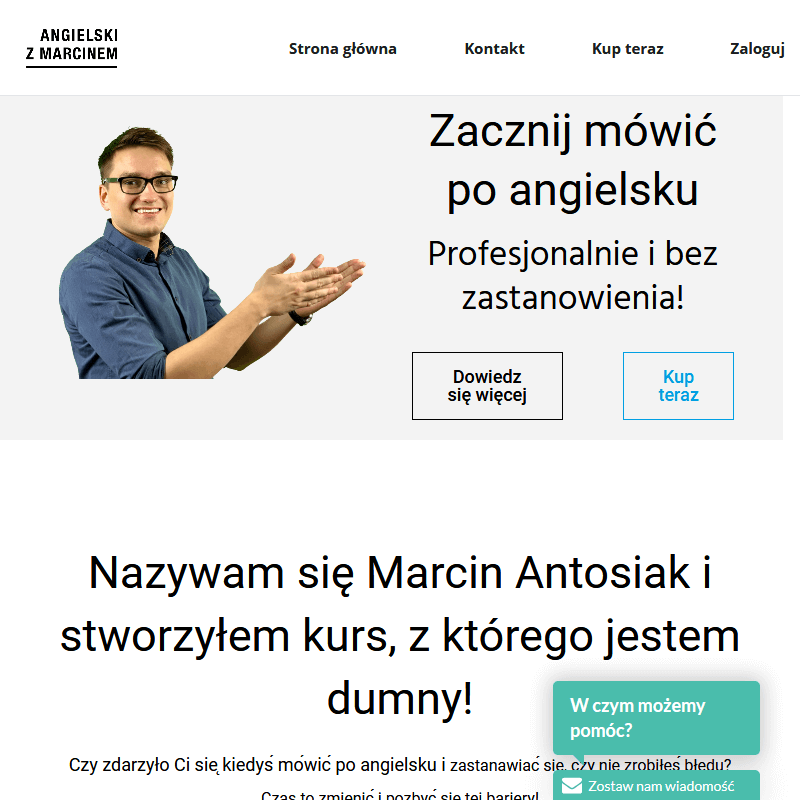 Kurs angielskiego w domu - Gdańsk