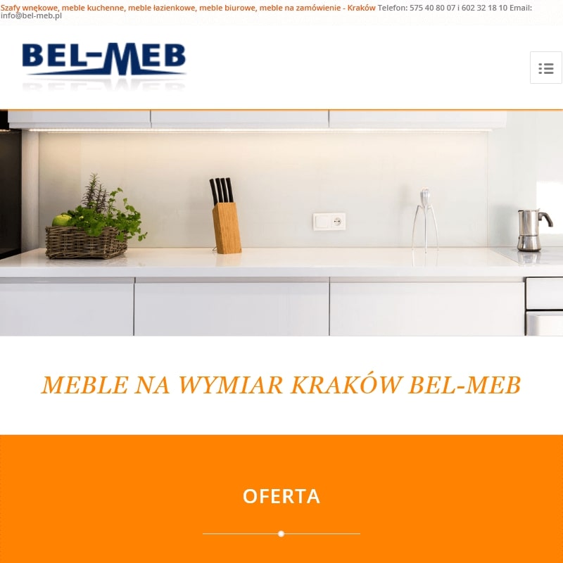 Fronty mebli kuchennych - Kraków