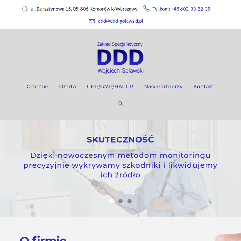 Zabezpieczanie przed komarami - Sochaczew