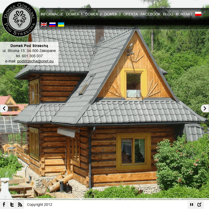 Wynajem domków góralskich Zakopane
