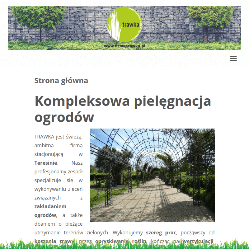 Pielęgnacja ogrodów Warszawa
