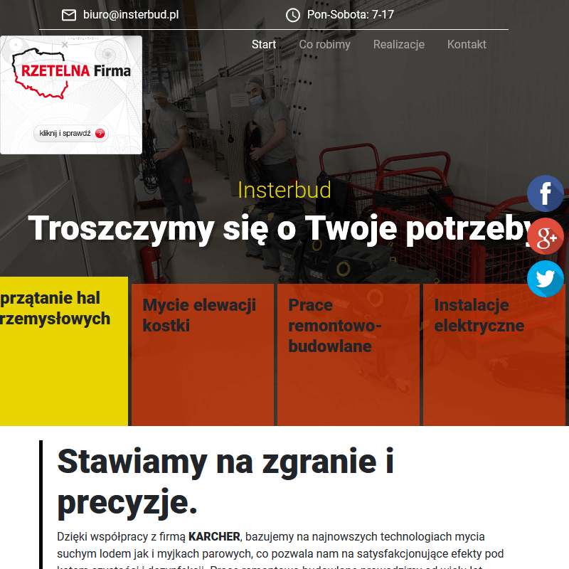 Mycie hal magazynowych myjnią parową