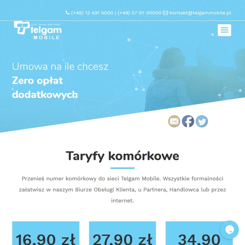 Abonament telefoniczny bez limitu - Jasło
