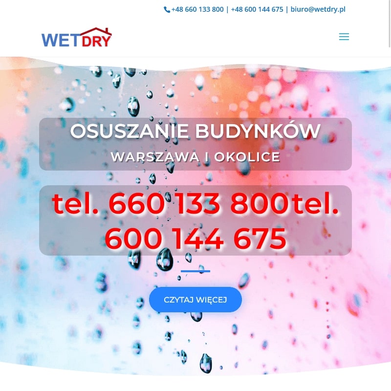 Wykrywanie wycieków wody Warszawa