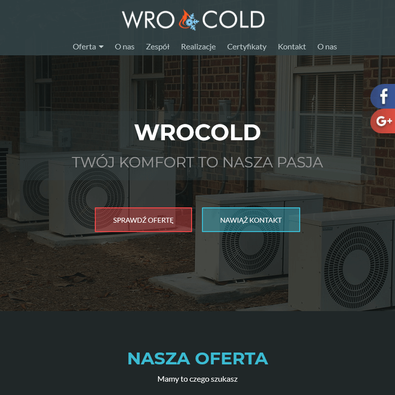 Dzierżoniów - montaż klimatyzatora przysufitowo-przypodłogowego