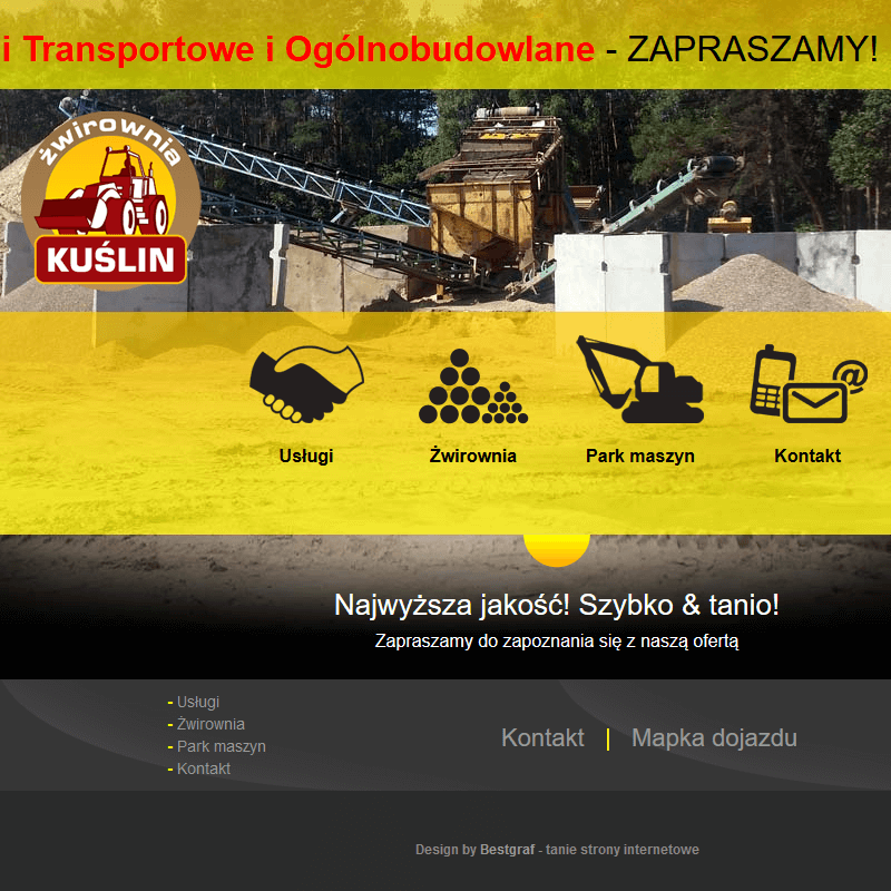 Żwir płukany buk w Nowym Tomyślu